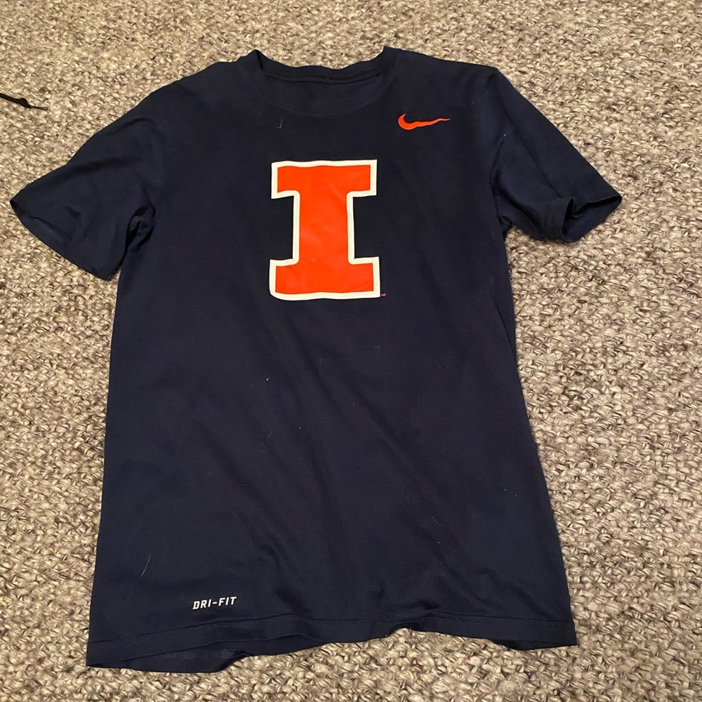 NIKE DRI- FIT: Illini short sleeve